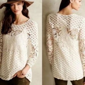 Sunday in Brooklyn Long Sleeve Lace Tunic